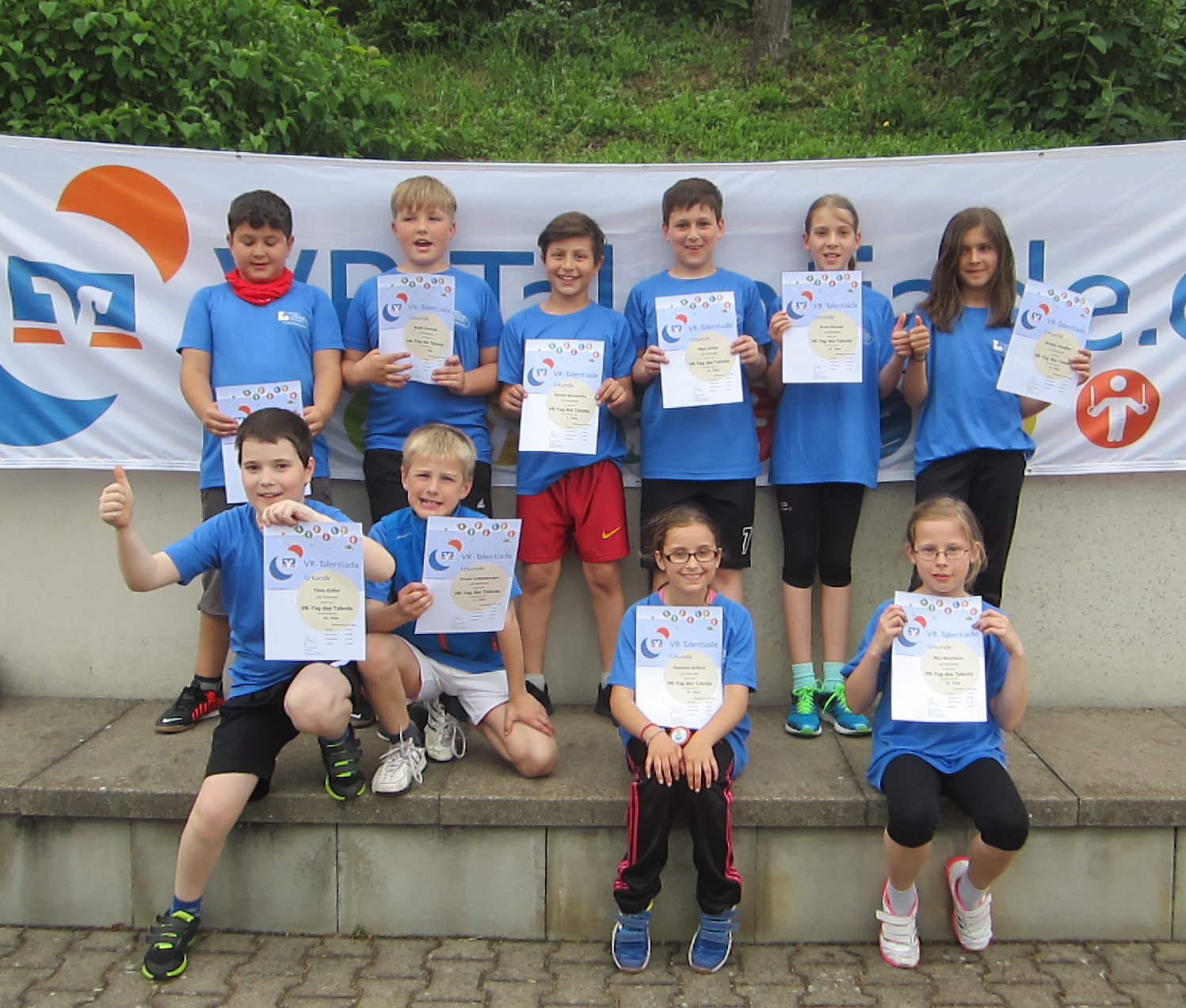 Leichtathletik-Talentiade der Viertklässler